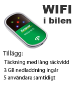 Wifi i bilen - Island ferie