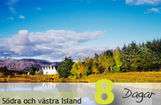 hyrbilsresor Island söndra och västra